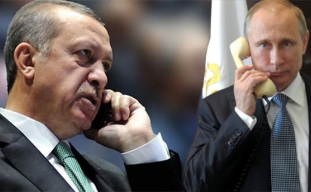 Putin, Erdoğan'ı telefonla arayıp baş sağlığı diledi
