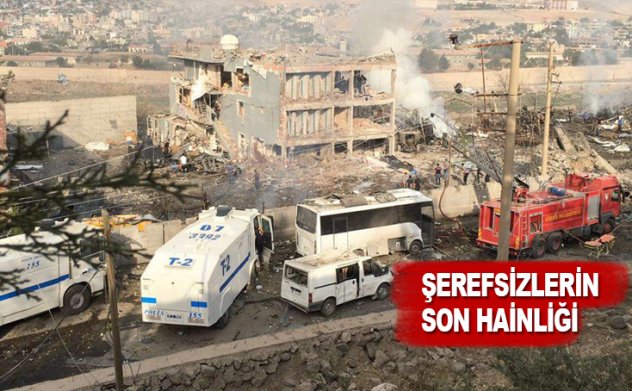 Cizre’de hain saldırı: 11 Polis şehit, 78 yaralı