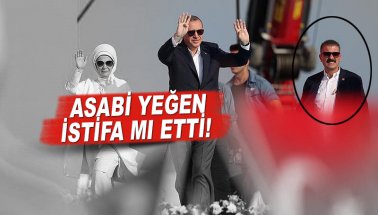 Cumhurbaşkanı Erdoğan'ın en yakınındaydı İstifa depremi..