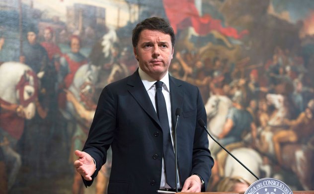 İtalya’da referandumu kaybeden Başbakan Renzi istifa ediyor!