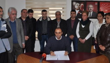 CHP'yi Tunceli'de sarsan istifa haberi