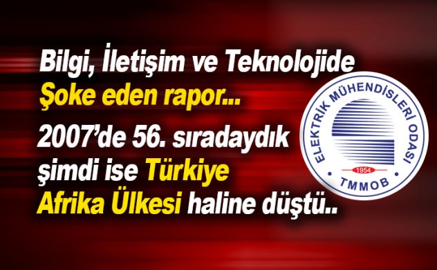 EMO: Türkiye Teknoloji Yoksulluğu ülkesi haline geldi