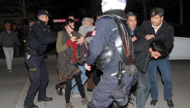 Tencere-tavalı protestoya polis müdahalesi: 10 gözaltı