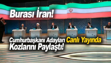 İran'da cumhurbaşkanı adayları canlı yayında tartıştı