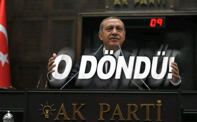 Son dakika: Cumhurbaşkanı Erdoğan AKP’ye resmen üye oldu