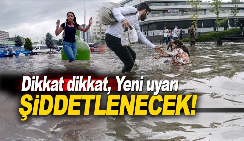 Son dakika: İstanbul AKOM, İBB ve Valilikten uyarı: Yağış şiddetlenecek