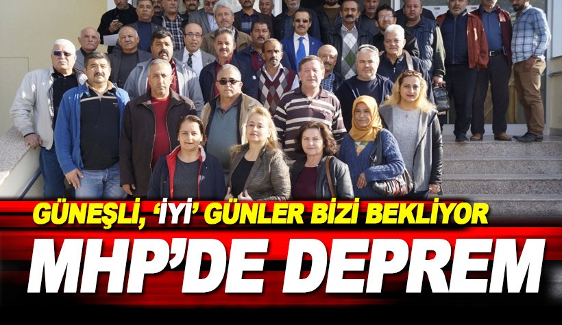 Antalya MHP'de istifa depremi: Milletimiz İyi Parti diyor..