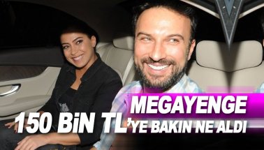 Tarkan'ın eşi Megayenge Tevetoğlu 150 bin TL'ye bakın ne aldı