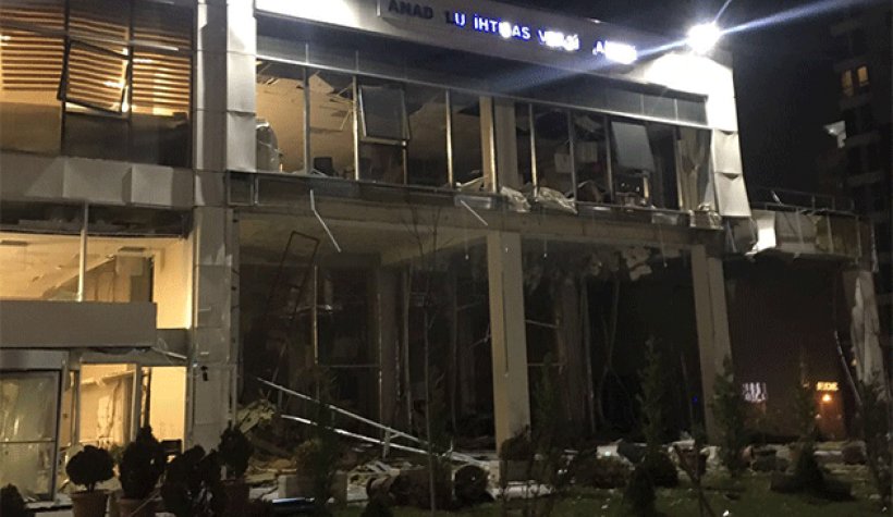Doğalgaz patlaması Ankara'yı korkuttu