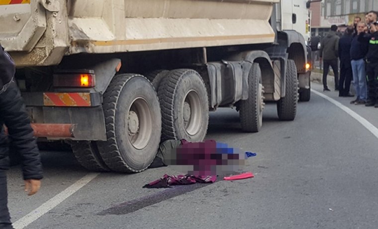 Hafriyat kamyonu dehşeti! Sabire Öksüz ve 10 yaşındaki kızı Melisa Öksüz öldü