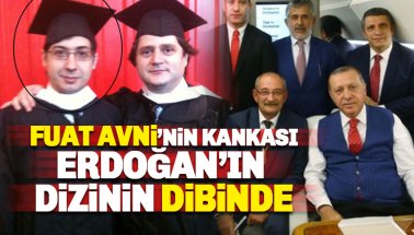Fuat Avni'nin Kankası Karagöz, Erdoğan'ın dizinin dibinde