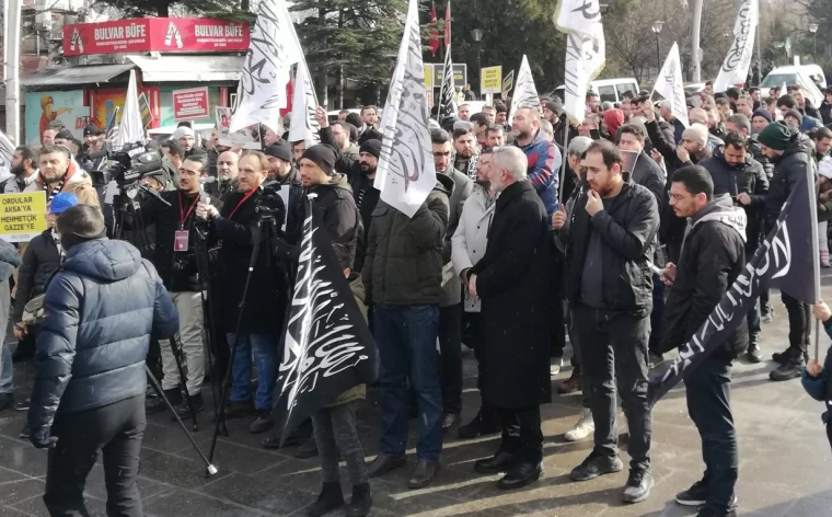 Ankara'da 'Terör Örgütü' gövde gösterisi yaptı