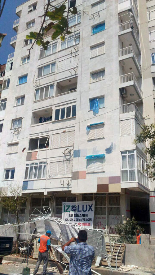 İzmir Bornova İş kazası,5 işçi öldü