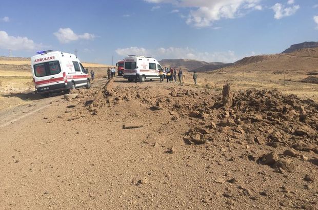 Derik'te askeri araca saldırı