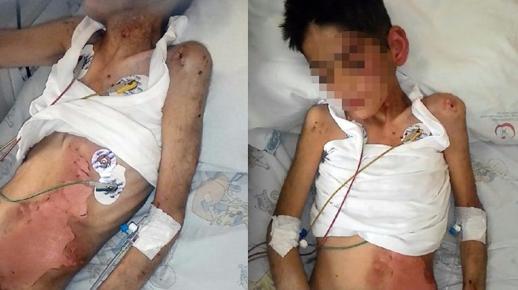 öz oğluna İşkence, Baran Özata