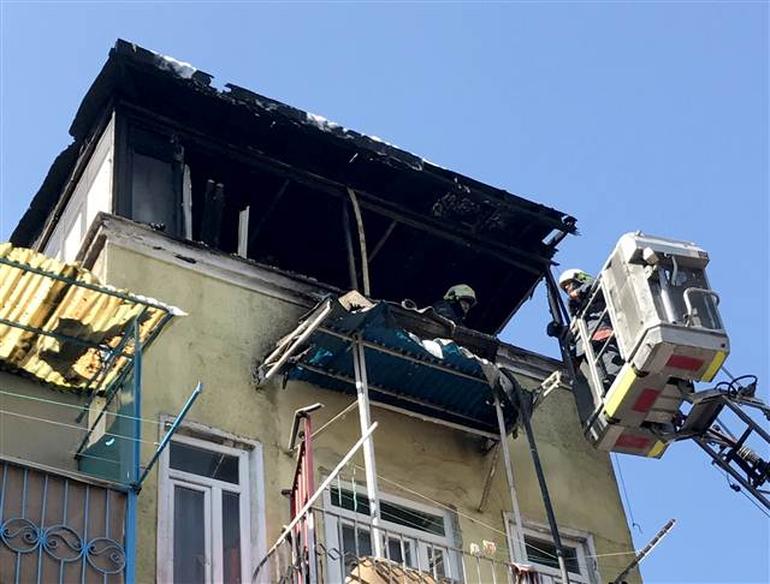 İstanbul Beyoğlu Feci Yangın