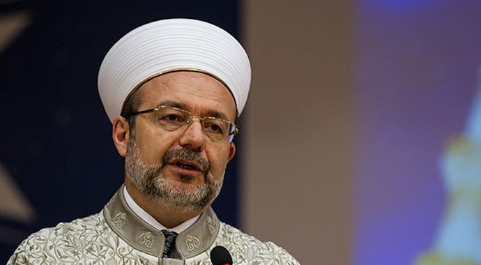 Mehmet Görmez ABD Uçaklarının camiyi vurmasını eleştirdi