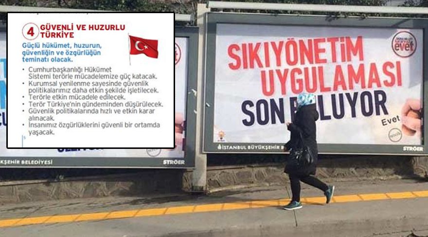 Sıkıyonetim AKP Evet oyu, 1 Mayıs İşçi Bayramı Taksim Meydanı Yasağı