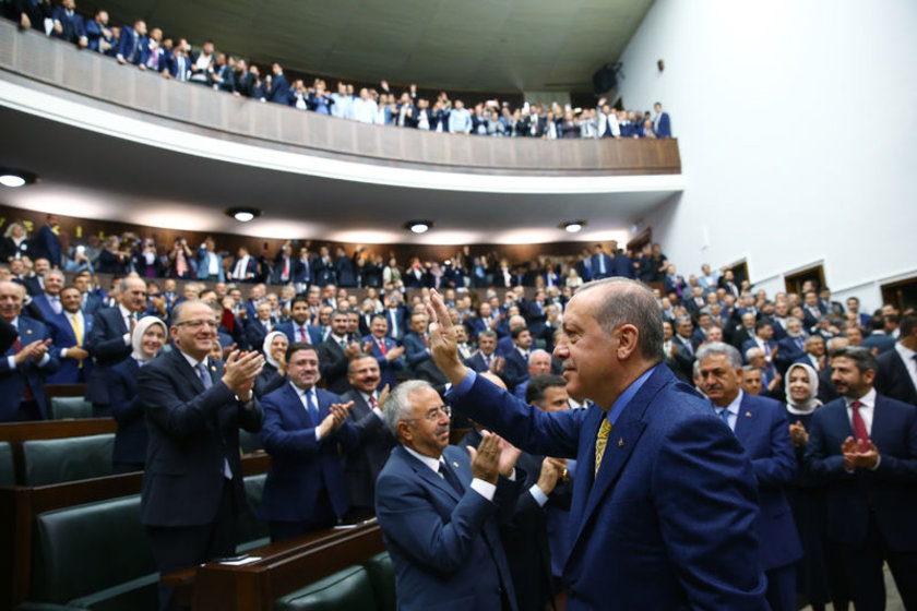 AKP Erdoğan Grup toplantısında konuştu