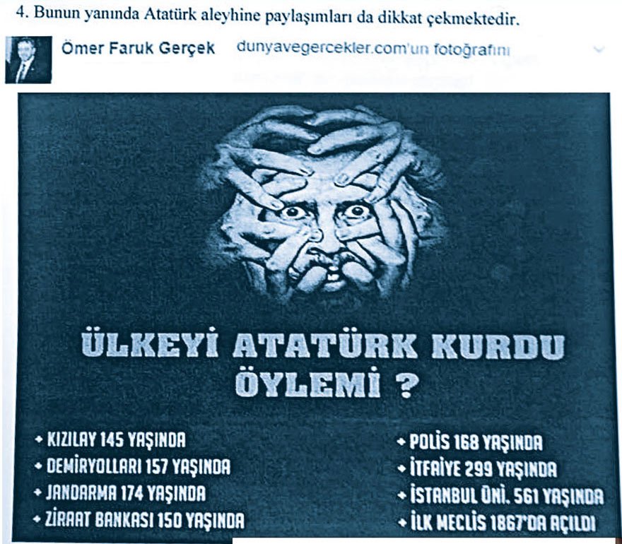 Atatürkçü gazeteye Atatürk karşıtı sözde bilirkişi!