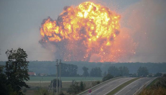 Ukrayna'da büyük patlama son dakika haberi