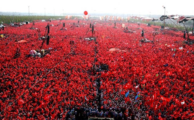 Yenikapı'daki mitinge kaç milyon kişi katıldı? AA açıkladı..