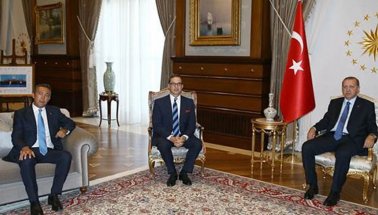 Ömer M. Koç ile Ali Koç Erdoğan'ı ziyaret etti
