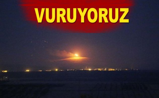 Son dakika: TSK Suriye'de IŞİD ve PKK/PYD'yi vuruyor