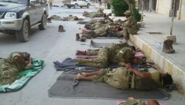 Türk Askeri varsa sorun yok! ÖSO askerleri o anlar