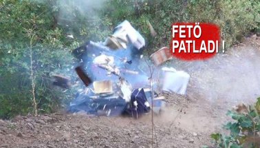 Çorum'da ormanlık alandaki valiz patlatıldı: İçinden FETÖ çıktı