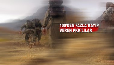 PKK'lı teröristler Irak’a kaçmaya başladı