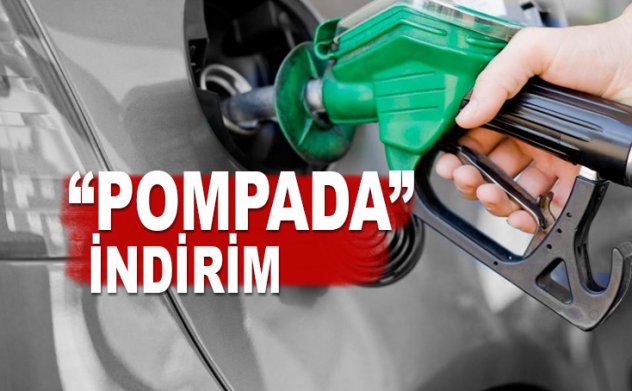 Benzin ve motorine indirim geldi