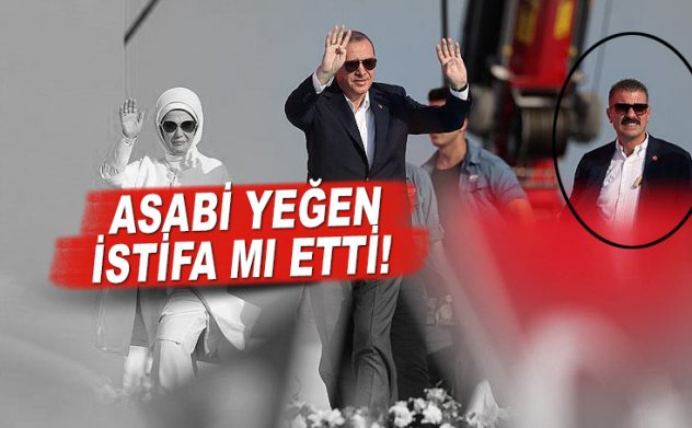 Cumhurbaşkanı Erdoğan'ın en yakınındaydı İstifa depremi..