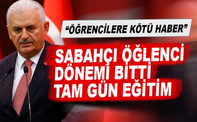 Son dakika: Okullarda sabahçı-öğlenci uygulaması bitiyor