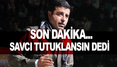 Selahattin Demirtaş tutuklama talebiyle mahkemeye sevk eddi
