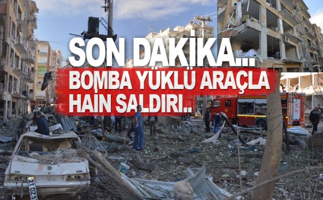 Diyarbakır'da bombalı PKK saldırısı: 8 şehit 100'den fazla yaralı