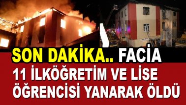 Adana kız öğrenci yurdunda yangın: 11'i öğrenci 12 kişi öldü