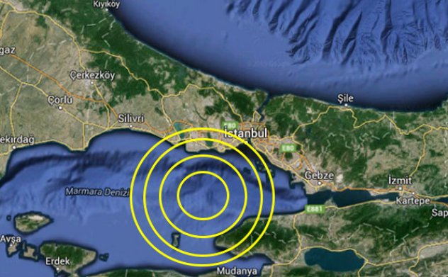 Marmara Denizi'nde deprem