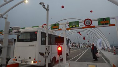 Bugün açılan Avrasya Tüneli'nde ilk kaza meydana geldi