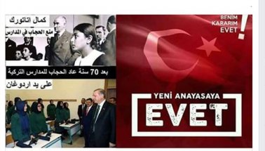 Suriyelerden küstah Atatürk paylaşımı ve 'Evet' desteği
