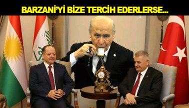 Bahçeli'den  AKP’ye Barzani tepkisi: Barzani'yi bize tercih ederlerse