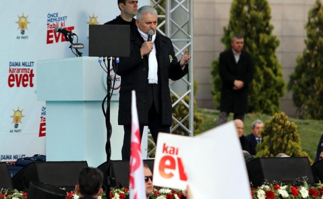 Başbakan Yıldırım: PKK 'Hayır' çıkarsa biz bittik diyor