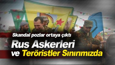 Rus askerinin skandal PKK/YPG pozları ortaya çıktı