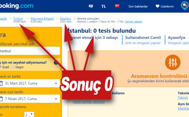 Booking.com Türkiye yasağı resmen başladı
