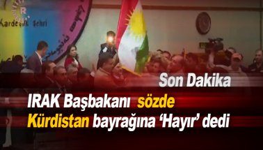 Son dakika: Irak, sözde Kürdistan bayrağı asılmasını yasakladı