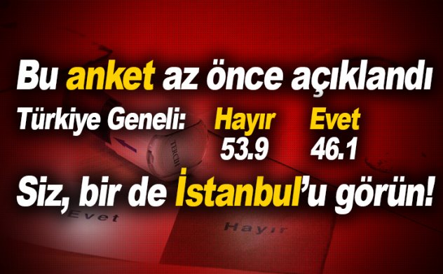 Themis Araştırma son referandum anketi sonucu: Evet mi önde hayır mı?