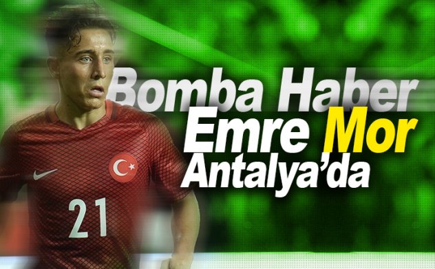 Antalyaspor'da Emre Mor bombası: O iş tamam!