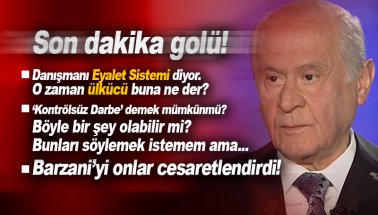 Bahçeli'den Hayır sinyali: Eyalet deniyor! O zaman ülkücü buna ne der?