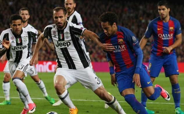 Barca, Şampiyonlar Ligi'ne veda etti. Barcelona 0-0 Juventus