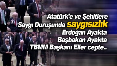 TBMM Başkanı Kahraman'dan Atatürk'e ve şehitlere saygısızlık